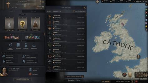 Создание своей религии в Crusader Kings 3