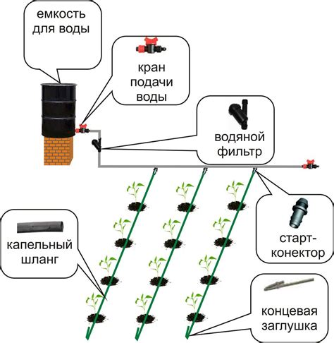 Создание системы полива