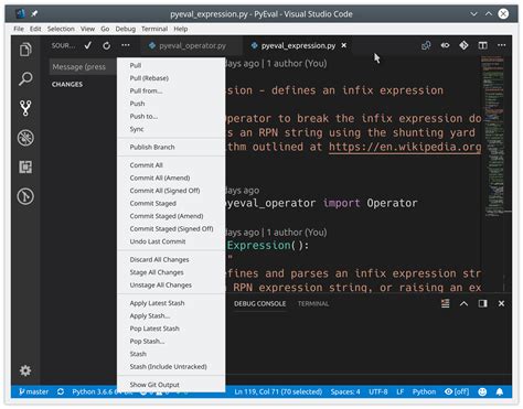 Создание файла Питон в VS Code