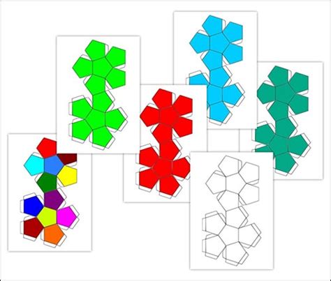 Создание шаблона додекаэдра