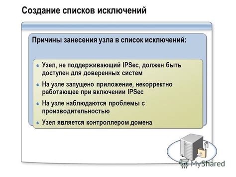 Создание IPsec-политик и преобразований