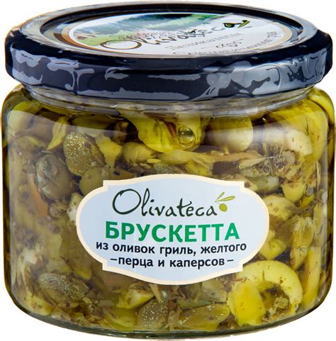 Соус из оливок и каперсов