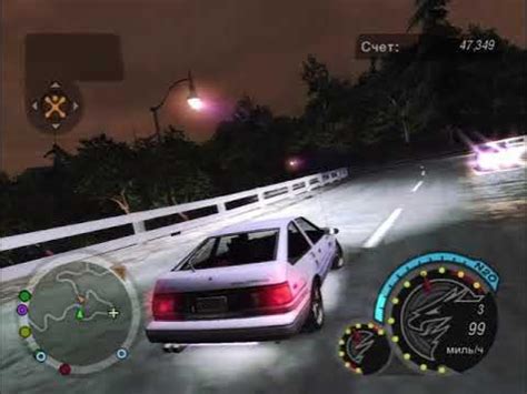 Список всех автомобилей в игре Need For Speed Underground 2