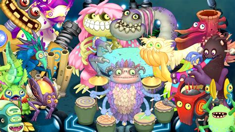 Список монстров игры My Singing Monsters