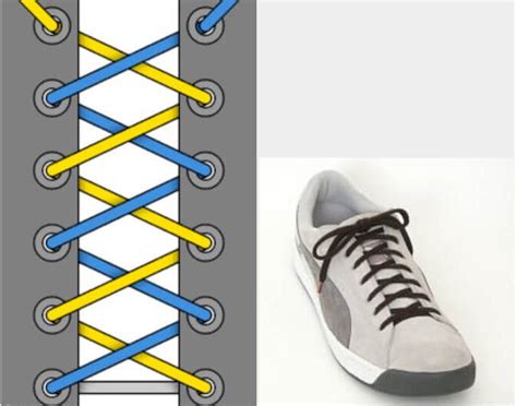Способы завязывания шнурков
