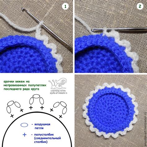 Способы предотвращения скручивания вязания крючком по кругу