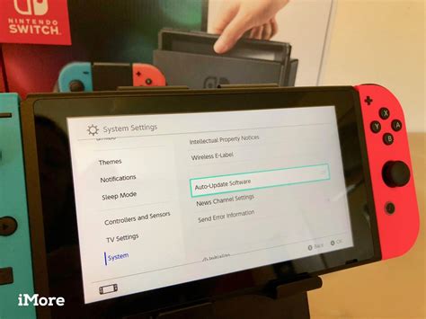 Способы проверки версии Nintendo Switch для обновления прошивки