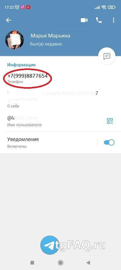 Способы раскрытия скрытого номера телефона в Телеграме