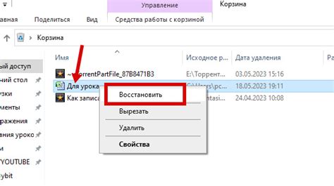 Способ 1: Поиск в корзине и восстановление удаленного приложения Дзен