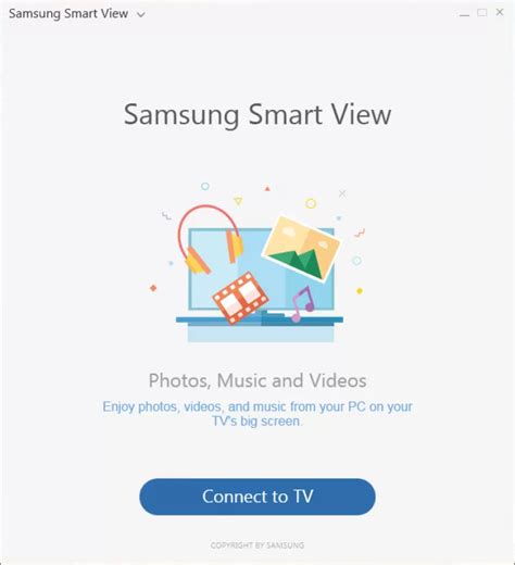 Способ 3: Использование приложения Samsung Smart View