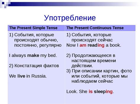 Сравнение презентации симпл и презентации континиус