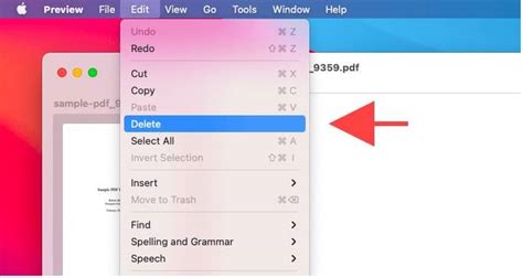 Страницы PDF на Mac: как удалить их правильно
