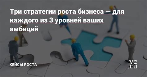 Стратегии роста бизнеса