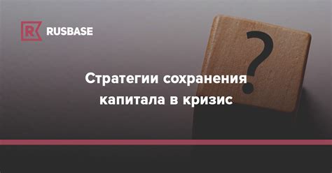 Стратегии сохранения РСВ без сотрудников