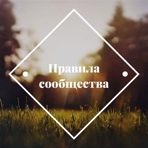 Строгие правила сообщества