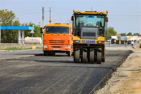 Строительные работы на дорогах