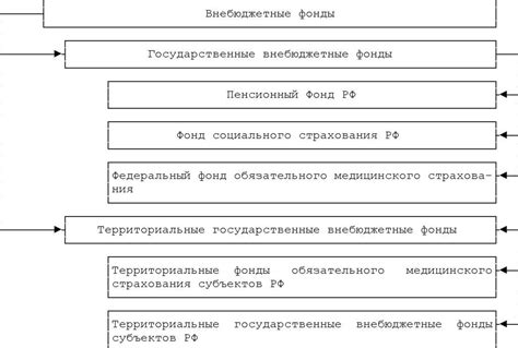 Структура и состав внебюджетных фондов России