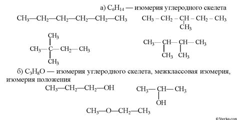 Структурные изомеры