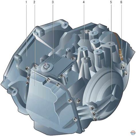 Структурные особенности автоматической коробки передач