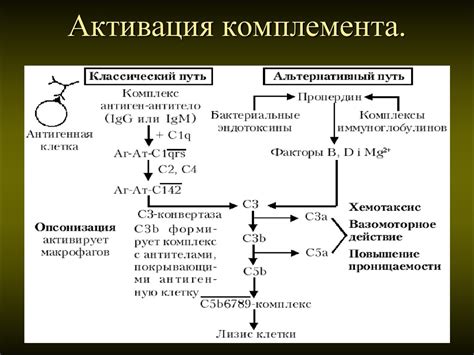 Схема активации