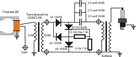Схема зажигания Д6