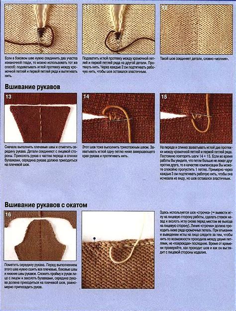 Сшивание и сборка рубашки