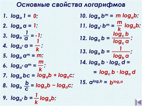 Таблицы логарифмов