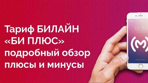 Тариф Плюс Билайн: что это такое и какие возможности он предоставляет