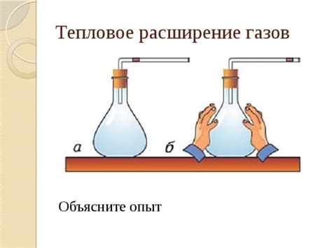 Тепловое расширение газов