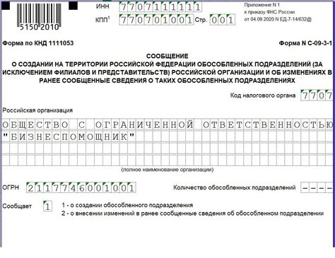 Тестирование и запуск обособленного подразделения