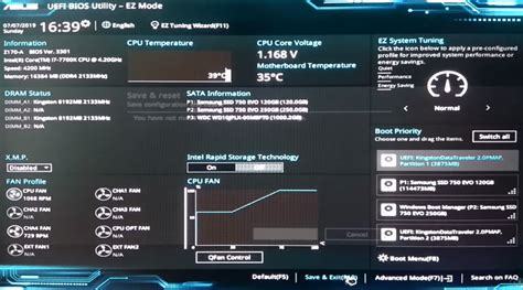 Тестирование с помощью Memtest86+