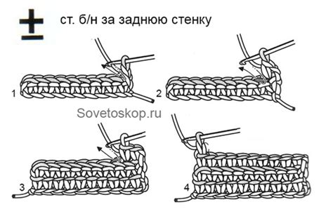 Техника вязания крючком: основные приемы