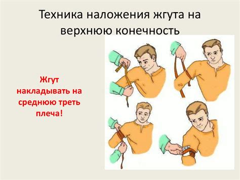 Техника настройки жгута