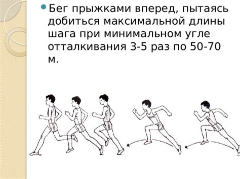 Техника отталкивания: ключевые моменты для максимальной амплитуды движения