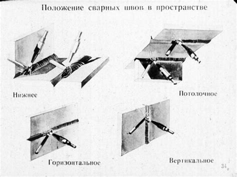 Техника сварки в различных положениях