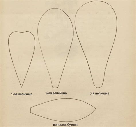 Техники вырезания разных видов лепестков