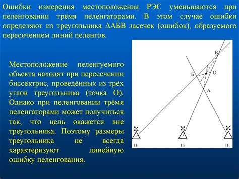 Техники определения местоположения