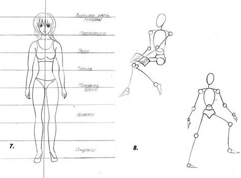Техники рисования человеческого тела