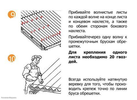 Техники соединения ондулина и профнастила, которые стоит избегать