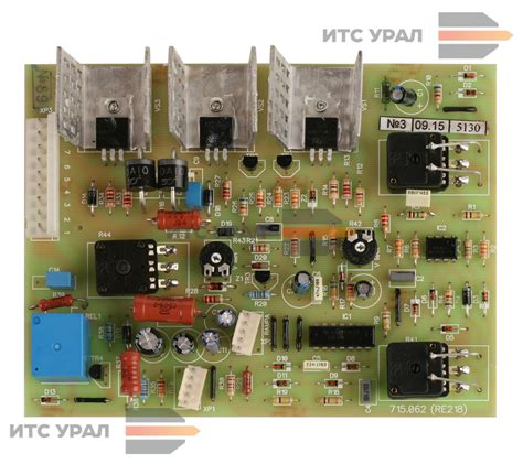 Технические характеристики платы управления