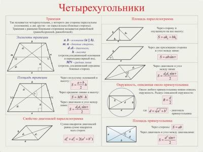 Трапеция: структура и особенности