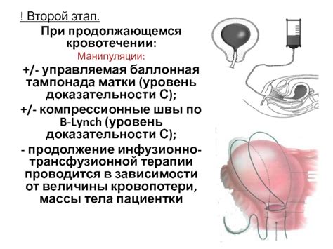 Увеличение давления на матку