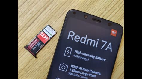 Увеличение объема памяти Xiaomi Redmi 7A