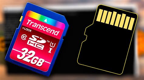 Увеличение памяти через microSD карту