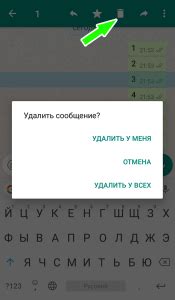 Удаление сообщения в WhatsApp: основная информация