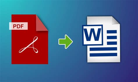 Удобное преобразование PDF в Word