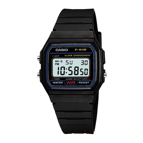 Узнайте основные функции часов Casio f 91w