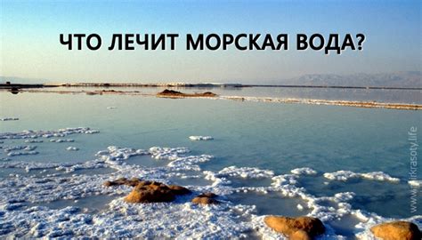 Уникальные свойства морской воды