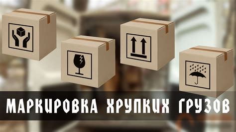 Упаковка и маркировка продуктов для перевозки