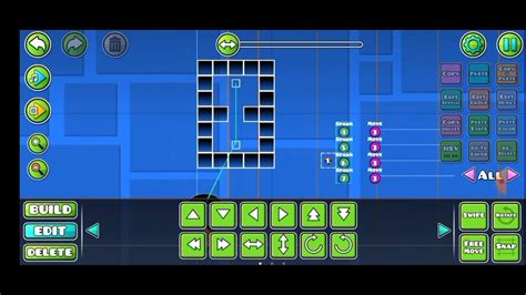 Управление персонажем в Geometry Dash